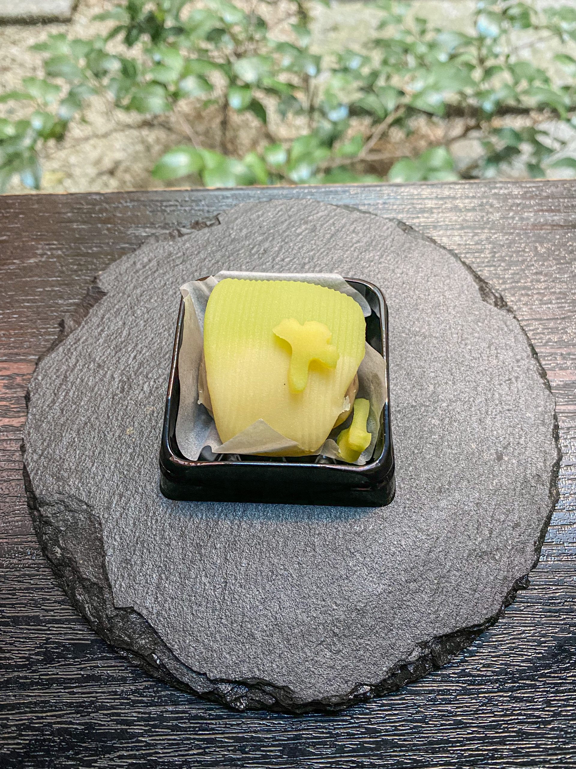 今月の上生菓子『銀杏』